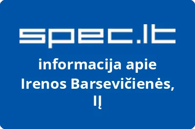 Irenos Barsevičienės individuali įmonė