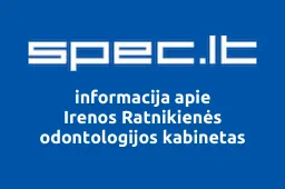 Irenos Ratnikienės odontologijos kabinetas | spec.lt