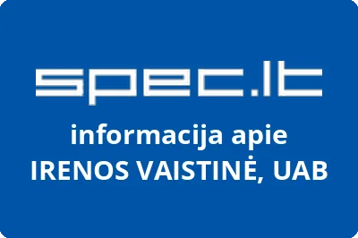 IRENOS VAISTINĖ, UAB