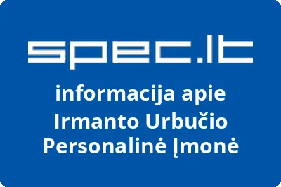 Irmanto Urbučio Personalinė Įmonė