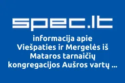 Viešpaties ir Mergelės iš Mataros tarnaičių kongregacijos Aušros vartų Marijos vienuolynas | spec.lt