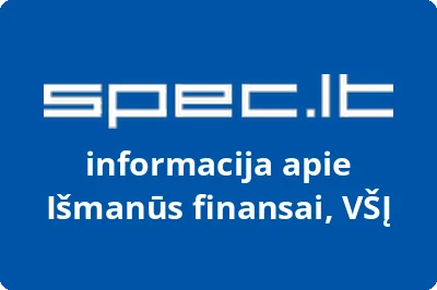 Išmanūs finansai, VŠĮ | spec.lt