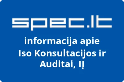Iso Konsultacijos ir Auditai, IĮ