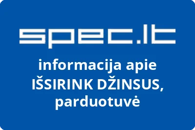 IŠSIRINK DŽINSUS, parduotuvė
