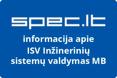 ISV Inžinerinių sistemų valdymas, MB