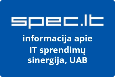 IT sprendimų sinergija, UAB