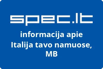 Italija tavo namuose, MB | spec.lt