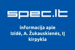 Izidė, A. Žukauskienės, IĮ kirpykla