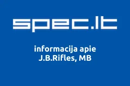J.B.Rifles, MB | spec.lt
