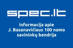 J. Basanavičiaus 100 namo savininkų bendrija | spec.lt