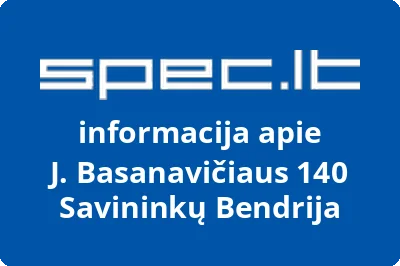 J. Basanavičiaus 140 Savininkų Bendrija