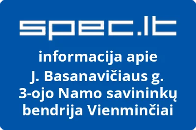 J. Basanavičiaus g. 3-ojo Namo savininkų bendrija Vienminčiai