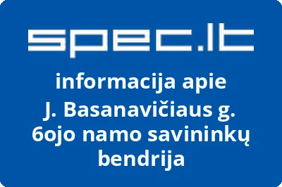 J. Basanavičiaus g. 6ojo namo savininkų bendrija
