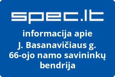 J. Basanavičiaus g. 66ojo namo savininkų bendrija