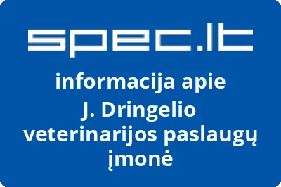 J. Dringelio veterinarijos paslaugų įmonė