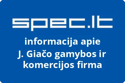 J. Giačo gamybos ir komercijos firma