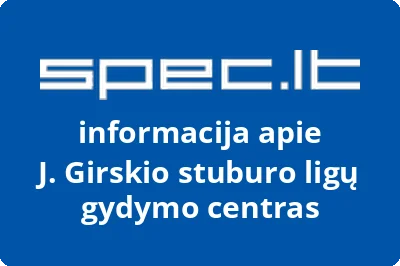 Jono Girskio stuburo ligų gydymo centras, UAB