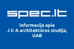 J ir A architektūros studija, UAB | spec.lt