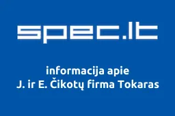 J. ir E. Čikotų firma Tokaras