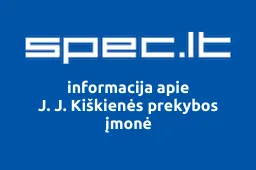 J. J. Kiškienės prekybos įmonė iliustracija