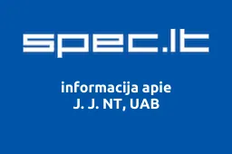 J. J. NT, UAB | spec.lt
