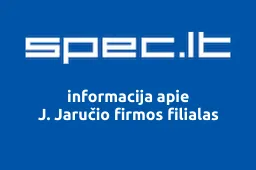 J. Jaručio firmos filialas | spec.lt