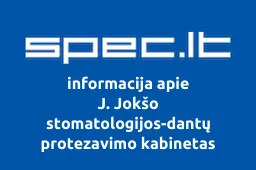 J. Jokšo stomatologijos-dantų protezavimo kabinetas
