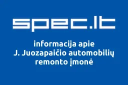 J. Juozapaičio automobilių remonto įmonė | spec.lt