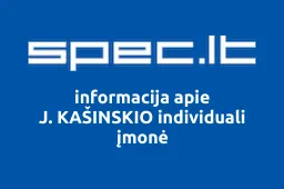 J. KAŠINSKIO individuali įmonė | spec.lt