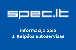 J. Kelpšos autoservisas