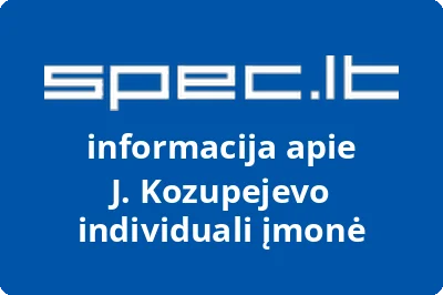 J. Kozupejevo individuali įmonė