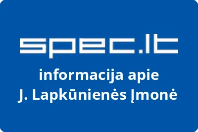 J. Lapkūnienės Įmonė