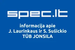 J. Laurinkaus ir S. Sušickio TŪB JONSILA iliustracija