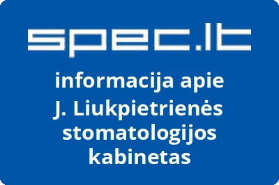 J. Liukpietrienės stomatologijos kabinetas