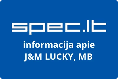 J&M LUCKY, MB | spec.lt