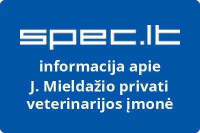 J. Mieldažio privati veterinarijos įmonė
