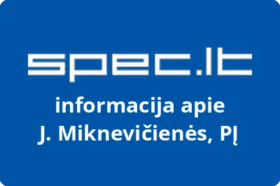 J. Miknevičienės, PĮ
