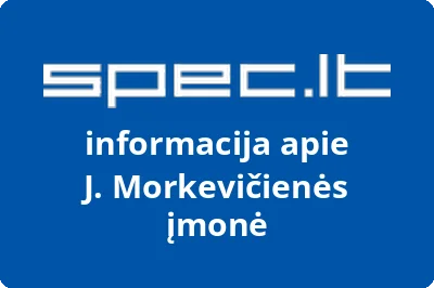 J. Morkevičienės įmonė | spec.lt