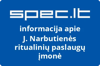 J. Narbutienės ritualinių paslaugų įmonė