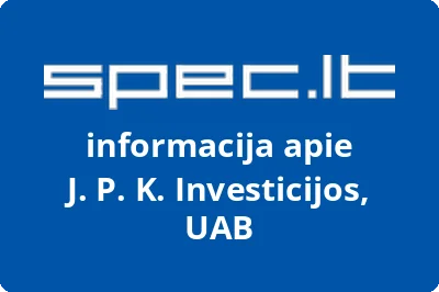 J. P. K. investicijos, UAB