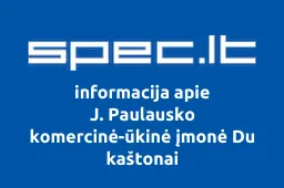 J. Paulausko komercinė-ūkinė įmonė Du kaštonai