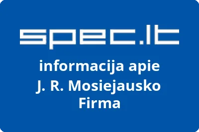 J. R. Mosiejausko Firma