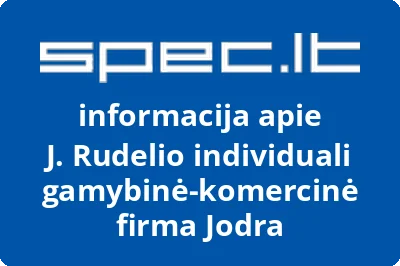 J. Rudelio individuali gamybinė-komercinė firma Jodra
