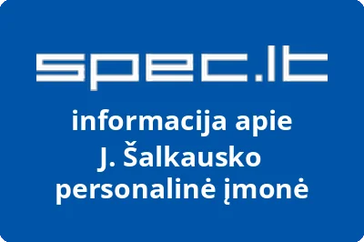J. Šalkausko personalinė įmonė