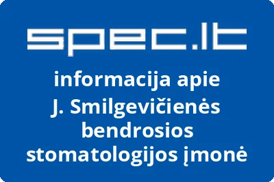 J. Smilgevičienės bendrosios stomatologijos įmonė