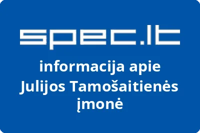 Julijos Tamošaitienės įmonė