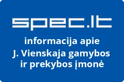 J. Vienskaja gamybos ir prekybos įmonė