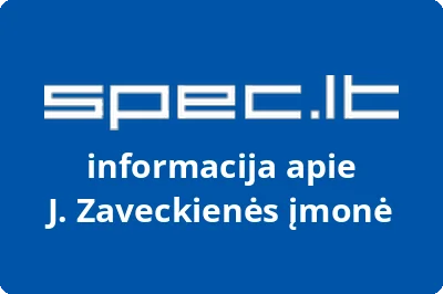 J. Zaveckienės įmonė