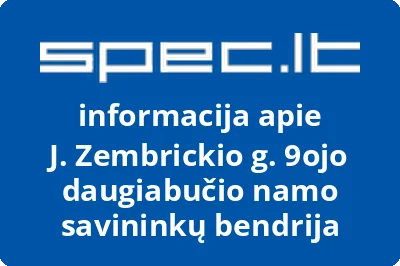 J. Zembrickio g. 9ojo daugiabučio namo savininkų bendrija