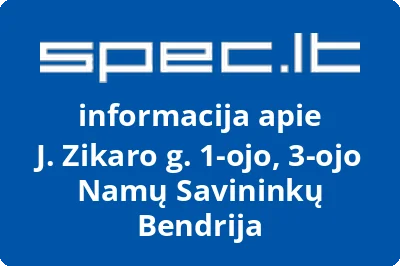 J. Zikaro g. 1-ojo, 3-ojo Namų Savininkų Bendrija